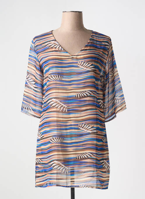 Tunică mâneci lungi maro DEIDAD femeie