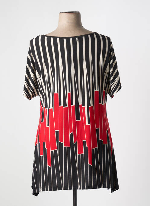 Tunică mâneci scurte negru PURPLEROSE femeie