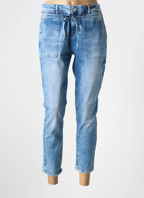 Blugi cu croială slim albastru STREET ONE femeie