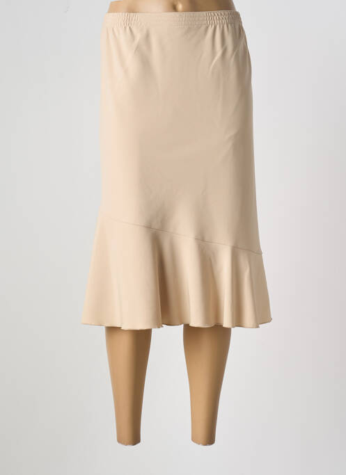 Fustă midi bej GRIFFON femeie