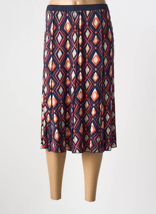 Fustă midi albastru GUY DUBOUIS femeie