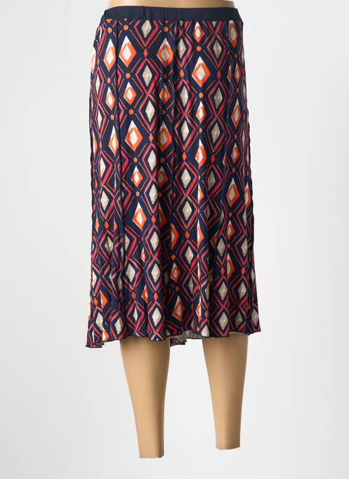 Fustă midi albastru GUY DUBOUIS femeie