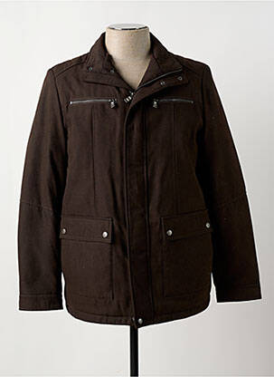 Geacă matlasată maro COFOX bărbat