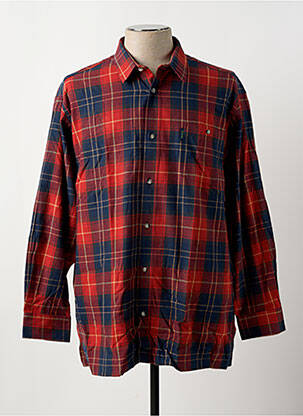 Cămașă cu mâneci lungi roșu GIVERDY bărbat