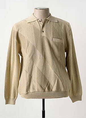 Pulover bej LOUIS VICTOR bărbat