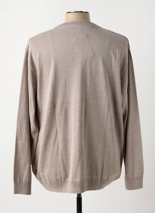 Vestă cu mâneci lungi bej LOUIS VICTOR bărbat