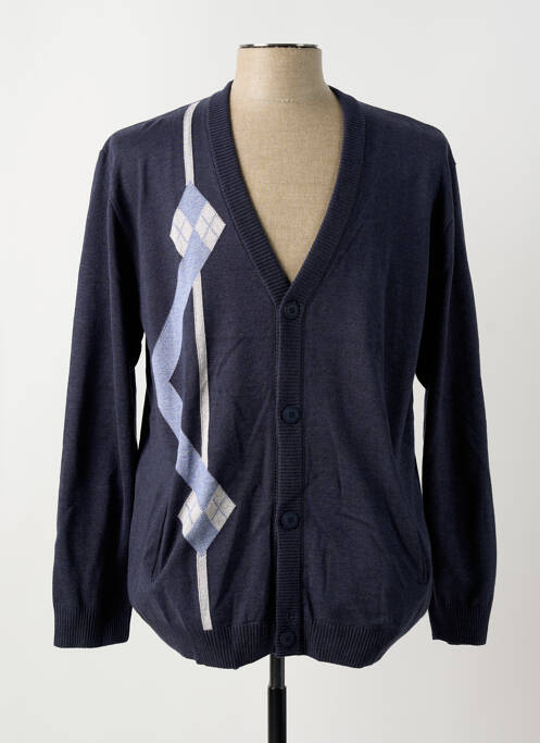 Vestă cu mâneci lungi albastru LOUIS VICTOR bărbat