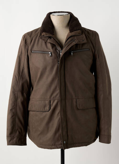 Geacă matlasată maro COFOX bărbat