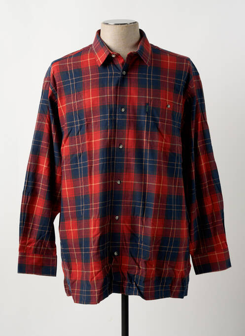 Cămașă cu mâneci lungi roșu GIVERDY bărbat