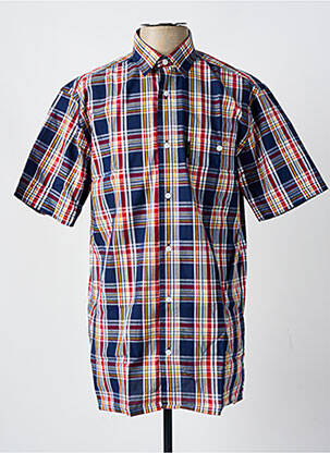 Cămașă cu mâneci scurte roșu GIVERDY bărbat