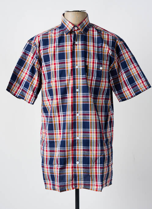 Cămașă cu mâneci scurte roșu GIVERDY bărbat