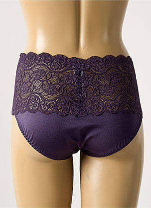 Chilot efect material satinat violet TRIUMPH femeie