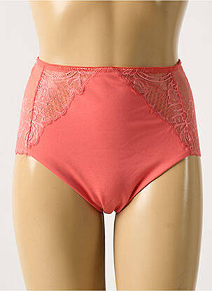 Chilot cu talie înaltă efect material satinat portocalie FLORALE BY TRIUMPH femeie