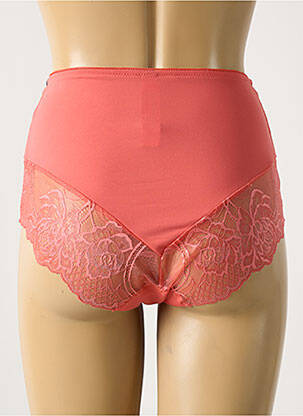 Chilot cu talie înaltă efect material satinat portocalie FLORALE BY TRIUMPH femeie