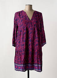 Rochie scurtă mâneci lungi mâneci lungi violet LA PETITE ETOILE femeie