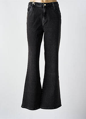 Blugi cu croială evazată negru NAGEV femeie