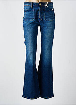 Blugi cu croială evazată albastru NAGEV femeie