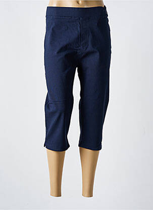 Pantalon trei sferturi albastru CHRISTY femeie