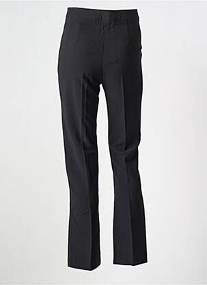 Pantalon drept țesătură crep mărime normală negru GRACE & MILA femeie
