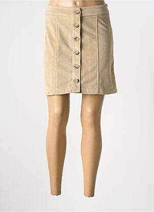 Fustă scurtă bej ARTLOVE femeie