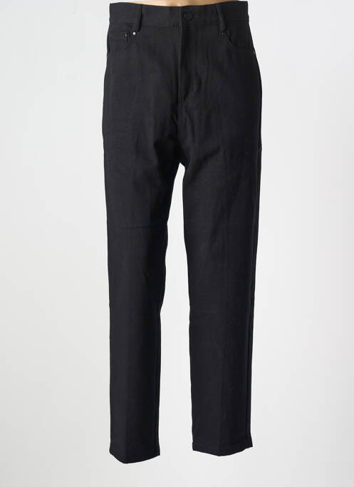 Blugi cu croială dreaptă negru GRACE & MILA femeie