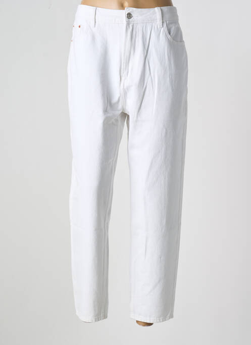 Blugi cu croială dreaptă alb TIFFOSI femeie