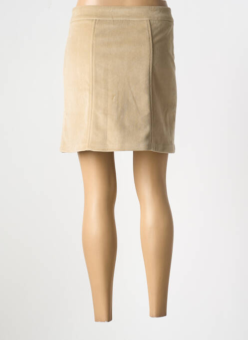 Fustă scurtă bej ARTLOVE femeie