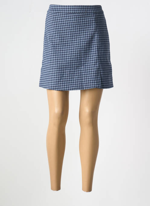 Fustă scurtă albastru ARTLOVE femeie