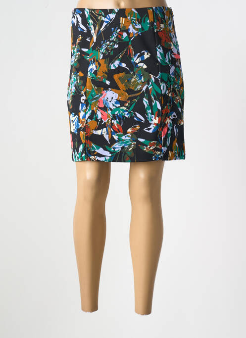 Fustă scurtă negru ICHI femeie