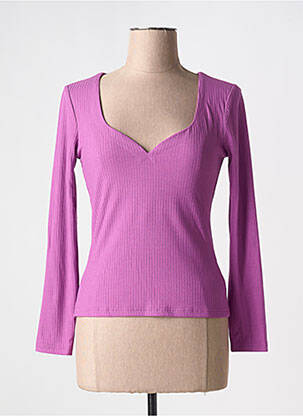 Tricou mâneci lungi mâneci lungi violet LA PETITE ETOILE femeie