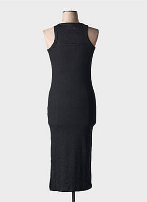 Rochie midi fără mâneci fără mâneci negru TIFFOSI femeie