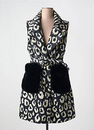 Palton lung negru CARLA GIANNINI femeie