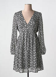 Rochie scurtă mâneci lungi mâneci lungi negru MAJOLICA femme