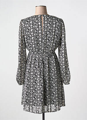 Rochie scurtă mâneci lungi mâneci lungi negru MAJOLICA femeie