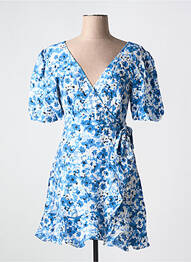 Rochie scurtă mâneci scurte mâneci scurte albastru TIFFOSI femeie
