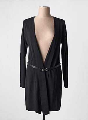 Vestă cu mâneci lungi negru MORGAN femeie