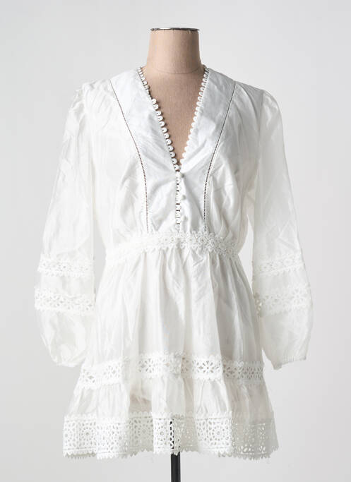 Rochie scurtă alb GOLDEN LIVE femeie