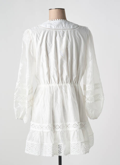 Rochie scurtă alb GOLDEN LIVE femeie