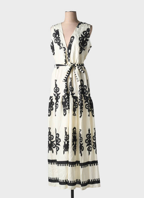 Rochie lungă bej HF WOMAN COLLECTION femeie