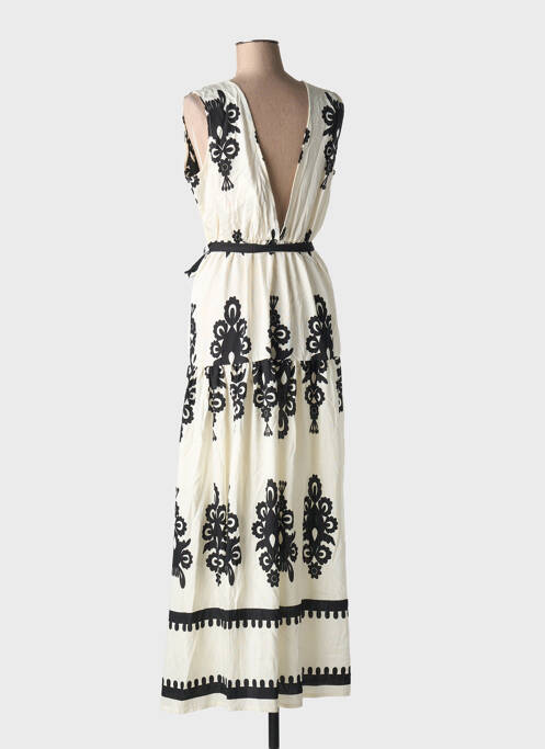 Rochie lungă bej HF WOMAN COLLECTION femeie