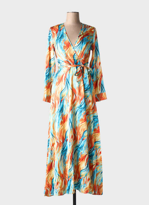 Rochie lungă portocaliu HF WOMAN COLLECTION femeie