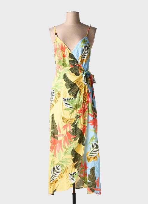 Rochie midi galben DESIGUAL femeie