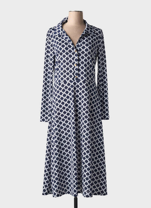 Rochie lungă albastru MORAGN femeie