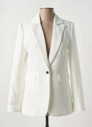 Sacou buzunare alb MORGAN femme
