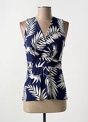 Top albastru MORGAN femeie