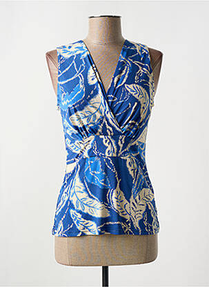 Top albastru MORGAN femeie