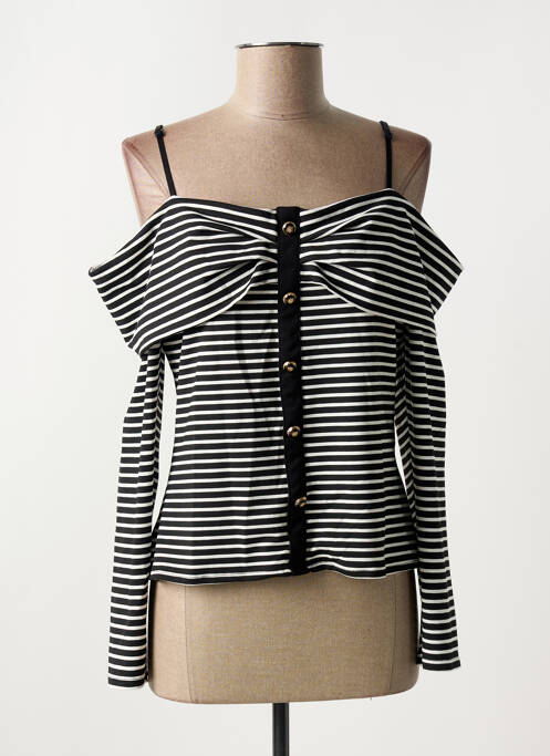 Top negru MORGAN femeie