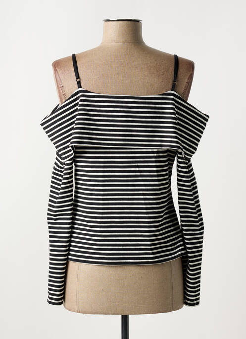 Top negru MORGAN femeie