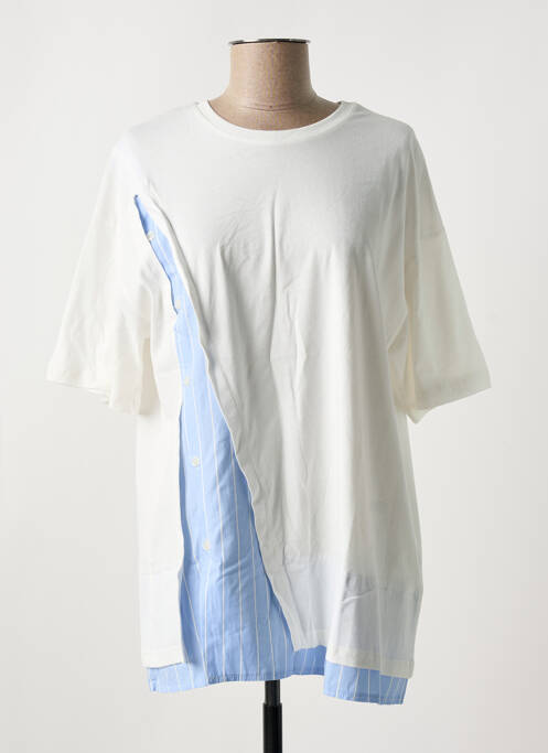 Tunică mâneci scurte bej MAXMILA femeie