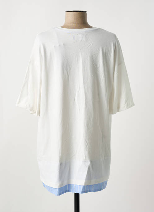 Tunică mâneci scurte bej MAXMILA femeie